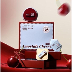 Bộ bông phấn Amortals Cherry Series (gồm 3 Bông phấn mini/bộ)