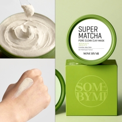 Some By Mi mặt nạ đất sét Supper Matcha Pore Clean Clay Mask 100g