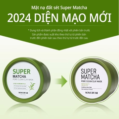 Some By Mi mặt nạ đất sét Supper Matcha Pore Clean Clay Mask 100g