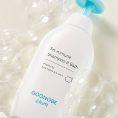 Sữa Tắm Gội GOONGBE Primmune Shampoo & Bath Cho Bé Sơ Sinh 350ml