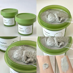 Beplain Mặt nạ đất set Mung Bean Pore Clay Mask 120ml