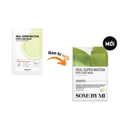 Mặt nạ dưỡng da Some By Mi Real Super Matcha Pore Care Mask 20g