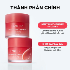 Mặt Nạ Ngủ Môi Laneige Lip Sleeping Mask Berry Hương Quả Mọng 20g