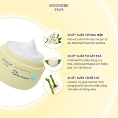Kem Dưỡng Ẩm GOONGBE Kids Barrier Cream Cho Bé Từ 36 Tháng
