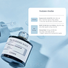 Sản phẩm dưỡng da Cosrx The Hyaluronic Acid 3 Serum
