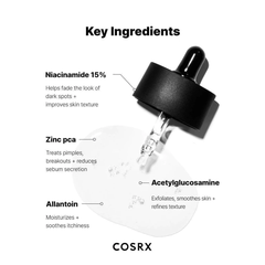 Sản phẩm dưỡng da Cosrx The Niacinamide 15 Serum