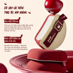 Bộ bông phấn Amortal phiên bản Cherry Series (gồm 2 bông mút + 1 hộp đựng hình bông hoa)