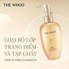 Bộ Làm Sạch The Whoo Gongjinhyang Clarifying Cleansing Duo Kit (Gồm dầu tẩy trang 50ml và sữa rửa mặt 40ml)