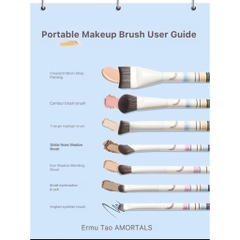 Bộ cọ trang điểm mắt phiên bản du lịch Amortals On The Go Travel Makeup Set (7pce/hộp)