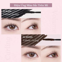 Chuốt Mi Làm Dày & Cong Mude Inspire VOLUME Curling 8ml