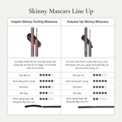 Chuốt Mi Làm Tơi & Cong Mude Inspire SKINNY Curling 3ml