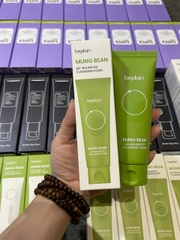 Beplain Sữa rửa mặt Mung Bean pH-Balanced Cleansing Foam 80ml