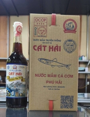 Mắm Hộp 45 độ đạm (4 chai 65/hộp giá 220000đ))