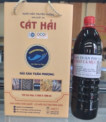 Mắm chắt Mực (Chai 1 lít giá 300000đ)