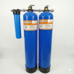 Hệ Thống Lọc Nước Tổng 2 Cột Composite Clearwave T1000-2CP2R