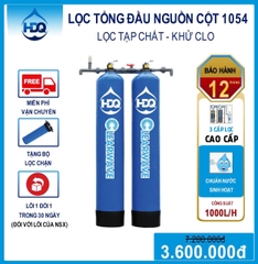 Hệ Thống Lọc Nước Tổng 2 Cột Composite Clearwave T1000-2CP2R