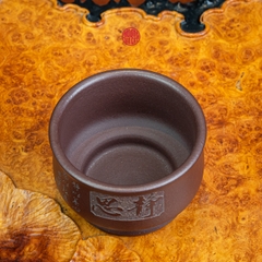 CHÉN TRÀ CHỦ TỬ SA KHẮC CHỮ TĨNH TƯ (150ml)