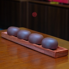 KHAY GÁC LY TRÀ GỖ HƯƠNG