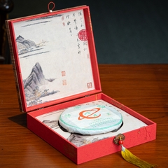 Trà phổ nhĩ sống Vân Nam trà xuân cổ thụ 2006 357gr