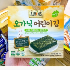 RONG BIỂN HỮU CƠ TÁCH MUỐI CHO BÉ ALVINS HÀN DẠNG MIẾNG 15G