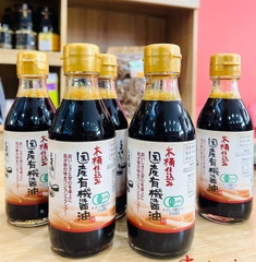 Nước tương Koikuchi hữu cơ 200ml ( ủ gỗ tuyết tùng lên men )
