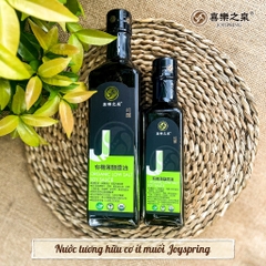 Nước tương hữu cơ ít muối Joyspring 500ml