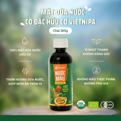 Nước màu từ mật dừa nước hữu cơ 356gr