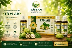 Cốt Nhàu Tâm An Hộp 4 Chai 250ml