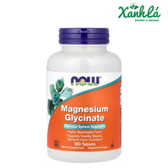 Magie Glycinate của NOW hàm lượng 200mg 180v ( Hộp )