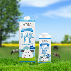 Sữa bò hữu cơ nguyên kem Koita 200ml