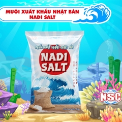 Muối hạt sạch xuất khẩu Nhật Bản Nadi Salt