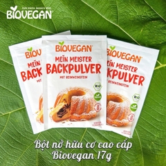 Bột nở hữu cơ cao cấp Biovegan 17gr ( Gói )