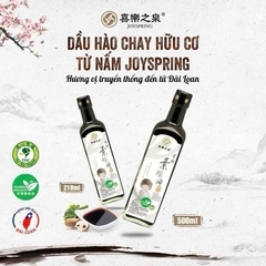 Dầu hào chay hữu cơ từ Nấm Joyspring 210ml