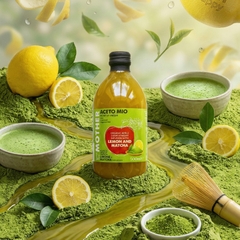 Giấm Táo Úc Chanh matcha 500ml