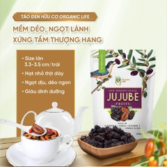 Táo đen hữu cơ Organic Life 400g ( Gói)
