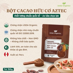 Bột Cacao Aztec Organic 150gr ( Gói )