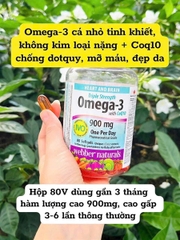 Omega 3 CoQ10 Triple Strength 80v