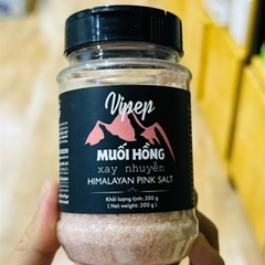 Muối Hồng Himalaya Vipep Xay Nhuyễn 200gr