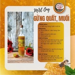 Mật Gừng Quất Muối 500ml