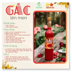 Gấc Lên Men 500ml ( Chai )