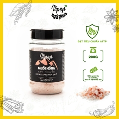 Muối Hồng Himalaya Vipep Xay Nhuyễn 200gr