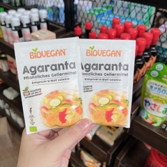 BIOVEGAN ORGANIC AGARANTA 18G BỘT GELATIN HỮU CƠ THỰC VẬT