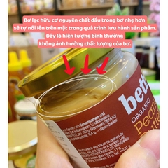 Bơ Đậu Phộng hữu cơ Bettr 250gr