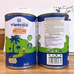 Nước cốt dừa hữu cơ VIET COCO 400ml