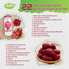 Táo Đỏ Hữu Cơ Anbio 500gr ( Hộp)