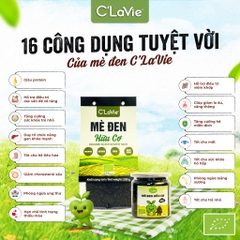Hạt Mè Đen Hữu Cơ C' Lavie 200gr ( Túi)