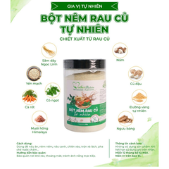 Bột nêm rau củ tự nhiên 450gr ( Hộp )