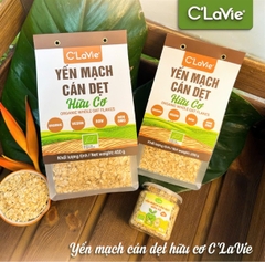 Yến Mạch cán dẹt hữu cơ C Lavie 450gr ( Túi)