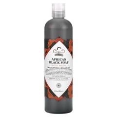 SỮA TẮM XÀ PHÒNG ĐEN NUBIAN HERITAGE AFRICAN BLACK SOAP, BODY WASH, 384ML