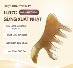 Lược Sừng Trâu Massage Cào